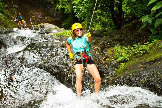 5 Hour Off-Road ATV+ Zipline+ Waterfall Rappelling+ Tractor Jungle Tour - The tractor ride gives the day a softer opening
