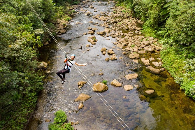 6 in 1 Full Day Pass: Aerial Tram & Zipline-Braulio Carrillo Park - Ten zipline cables, including the Adrena-Line