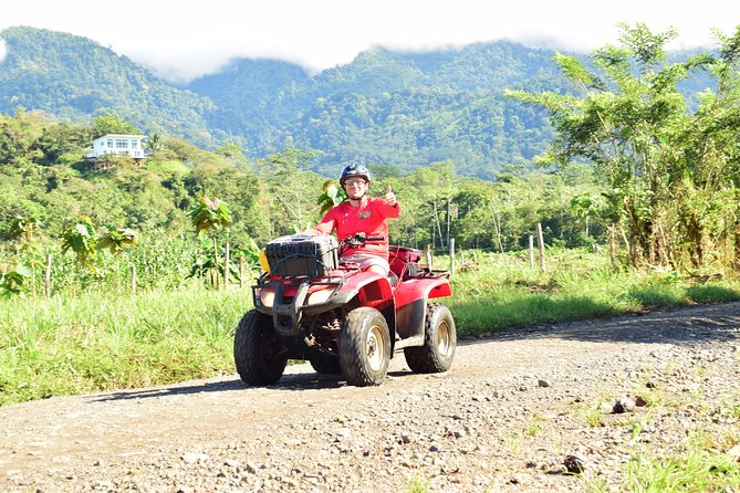 ATV Tour Half Day Trip From Manuel Antonio - Riding through palm plantations and village country