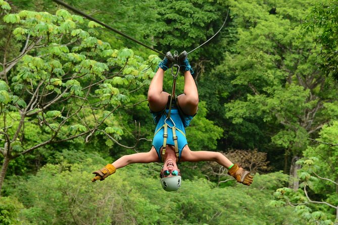ATV + Zipline + Waterfall + Rainforest Lunch COMBO - A big-action day from Jaco