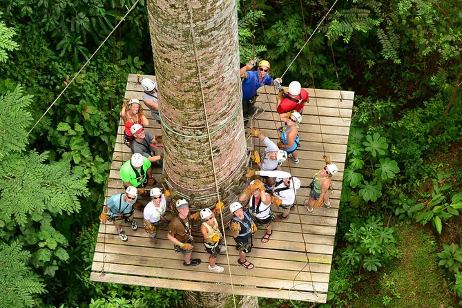 ATV + Zipline + Waterfall + Rainforest Lunch COMBO - Taking an ATV into the rainforest