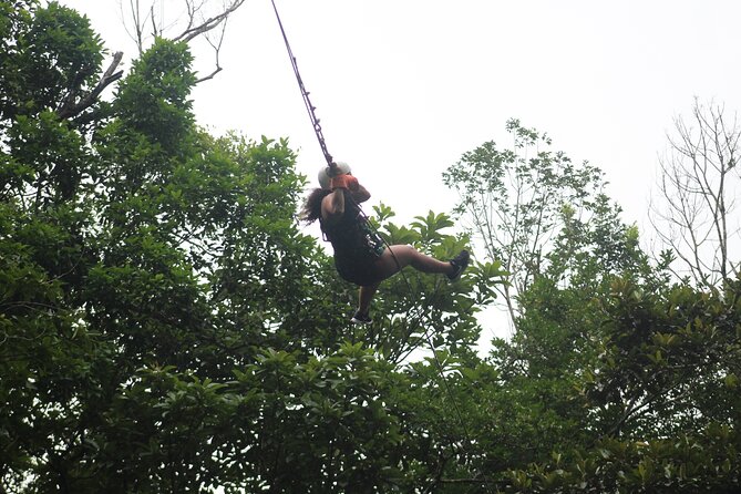Canopy Tour with Superman and Tarzan Swing in La Fortuna - Flying above the San Ramón cloud forest