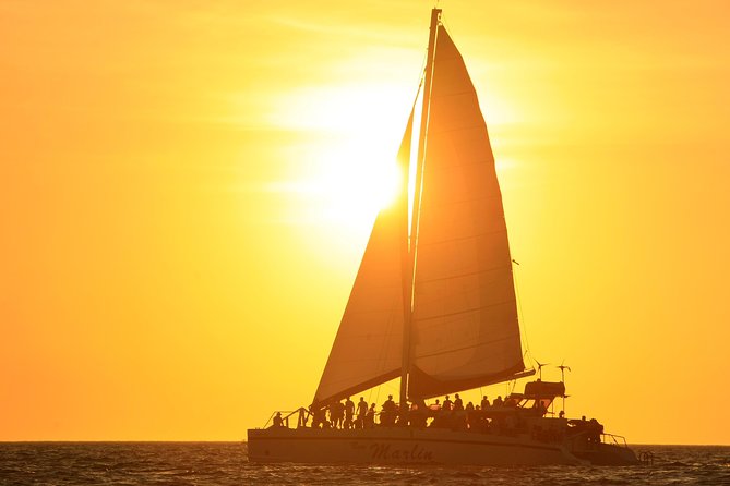 Catamaran Sailing & Snorkeling from Playas del Coco - The Sunset Sail Back Toward Coco