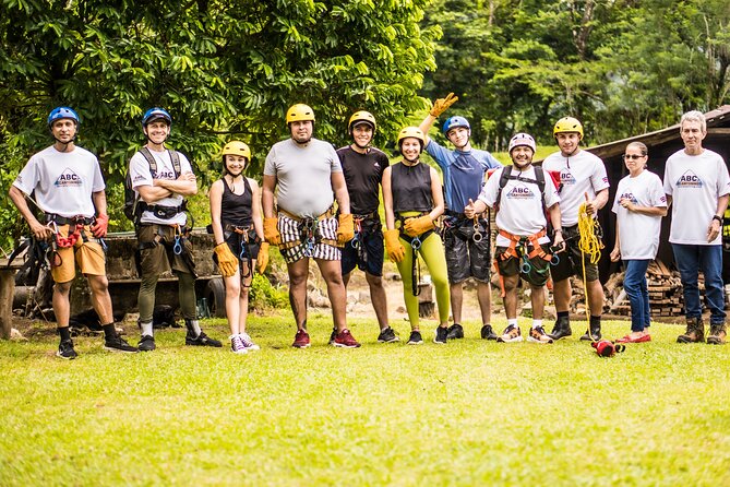 Combo Arenal Rafting and Canyoning Adventure - Canyoning through waterfalls and narrow gorges