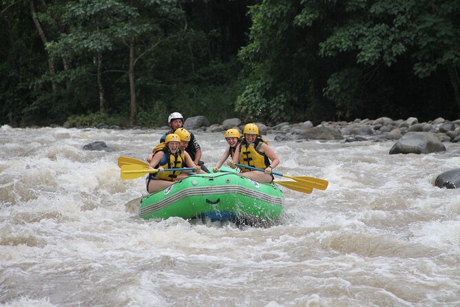 Combo White Water Rafting and Tubing in La Fortuna - The 40-minute ride from La Fortuna