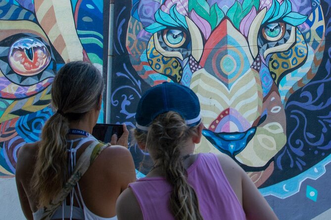 Guided Walking Street Art & Graffiti Tour in Jaco Costa Rica - Jacó’s commercial center and its giant wall paintings