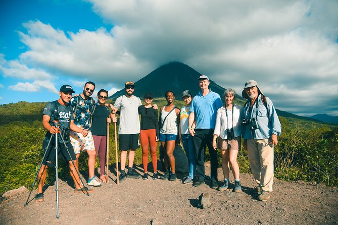 Hanging Bridges, Volcano Hike and La Fortuna Waterfall - Walking the hanging bridges near Arenal