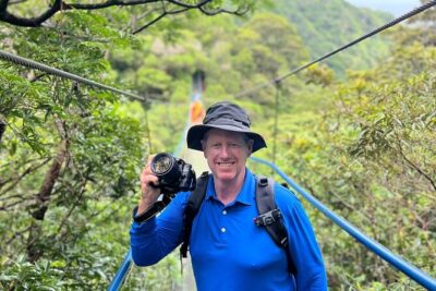 Miravalles Volcano: Sloth’s Park, Hanging Bridges & Hot Springs.