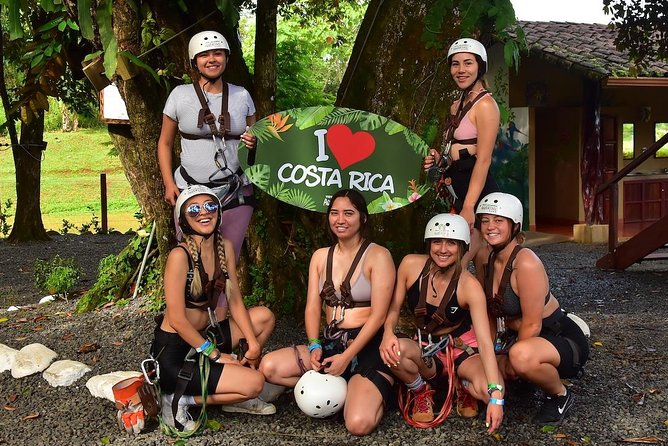 Ocean View Zip Line + Horseback Riding & Natural Pool Combo - Three Costa Rican adventures at one mountain park