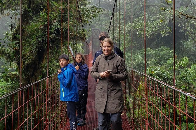 Package | Monteverde Cloud Forest + Curi-Cancha Reserve + Night Hike (Private) - Monteverde Cloud Forest: a misty morning among the trees