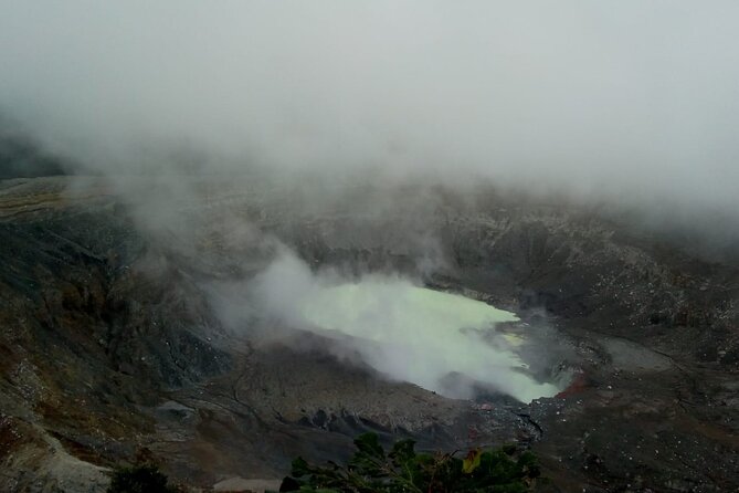 Poas Volcano waterfalls and coffee tour from from San Jose - Poás Volcano: a spectacular stop with uncertain views