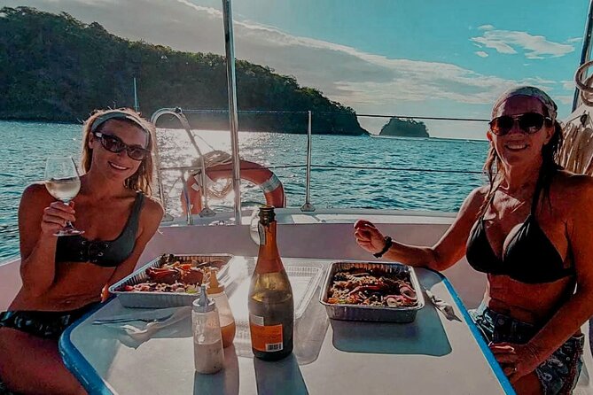 Private catamaran sailing sunset tour & snorkeling from Tamarindo - Punta Conejo and the Egg Beach Stop