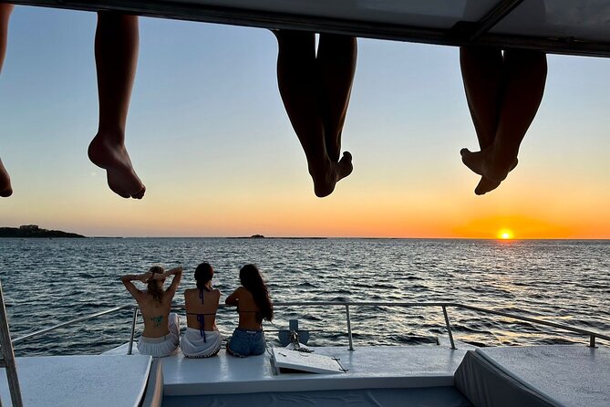 PUBLIC Pacific Lounge Catamaran - Tamarindo SUNSET experience - Two hours near Playa Mina