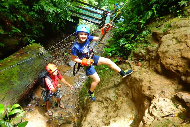 Pure Trek Canyoning & Sky Trek Zip Line Combo - Starting above the rainforest at Sky Trek