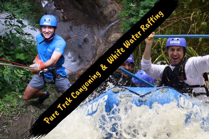 Pure Trek Canyoning & White Water Rafting in La Fortuna - Two rainforest adventures, one long day