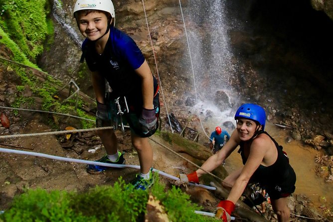 Pure Trek Canyoning & White Water Rafting in La Fortuna - Pure Trek canyoning starts with a rainforest canyon
