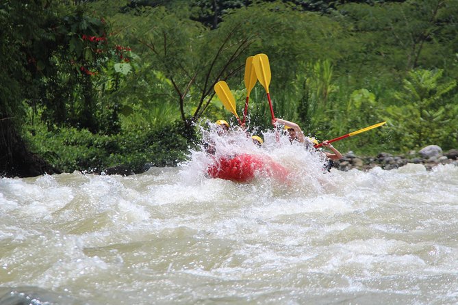 Savegre River Rafting Private Trip from Manuel Antonio - Entering the Savegre at the river put-in