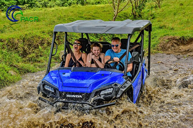 Side by Side Tour (Arenal Volcano) 2 - 5 people - The Rio Arenal stop and the chance to get wet