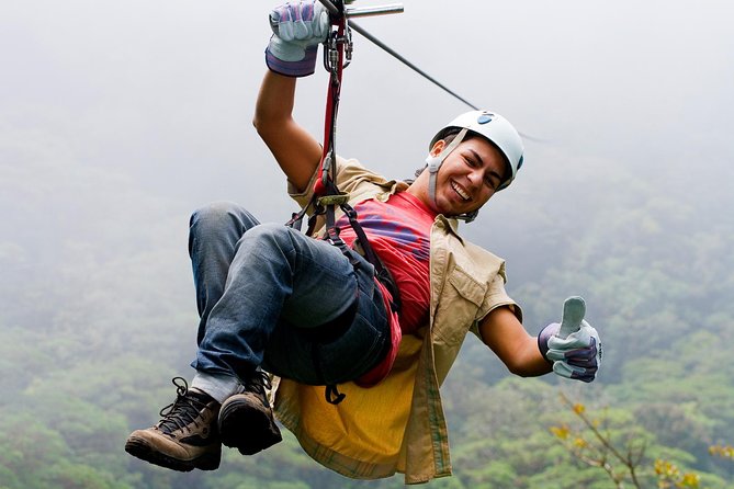 Sky Tram, Sky Trek and Sky Walk From Arenal - Riding the Sky Tram to the upper reserve