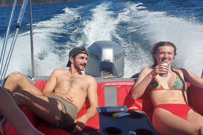 Tortuga Island Private Full-Day Boat Tour - A shaded lunch with several choices