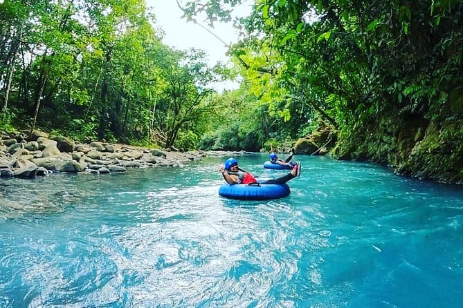 Tubing Rio Celeste: The Longest Adventure With Lunch Included - Getting fitted and moving to the river