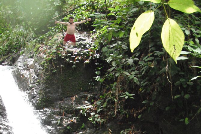 Waterfalls Adventure From Jaco - The second stop near Uvita: sliding and jumping