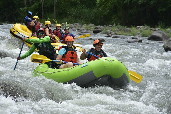 White Water Rafting Canyoning Combo Maquique Adventure - A forest zip line between the waterfalls
